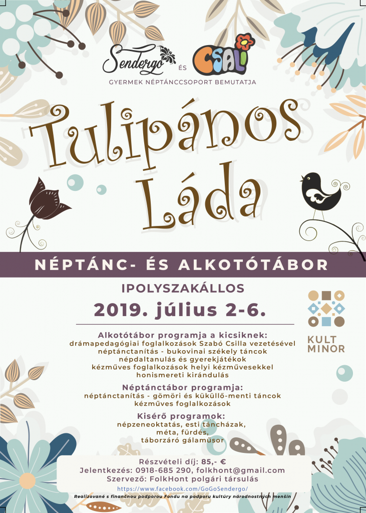 Tulipános Láda Néptánc- és Alkotótábor